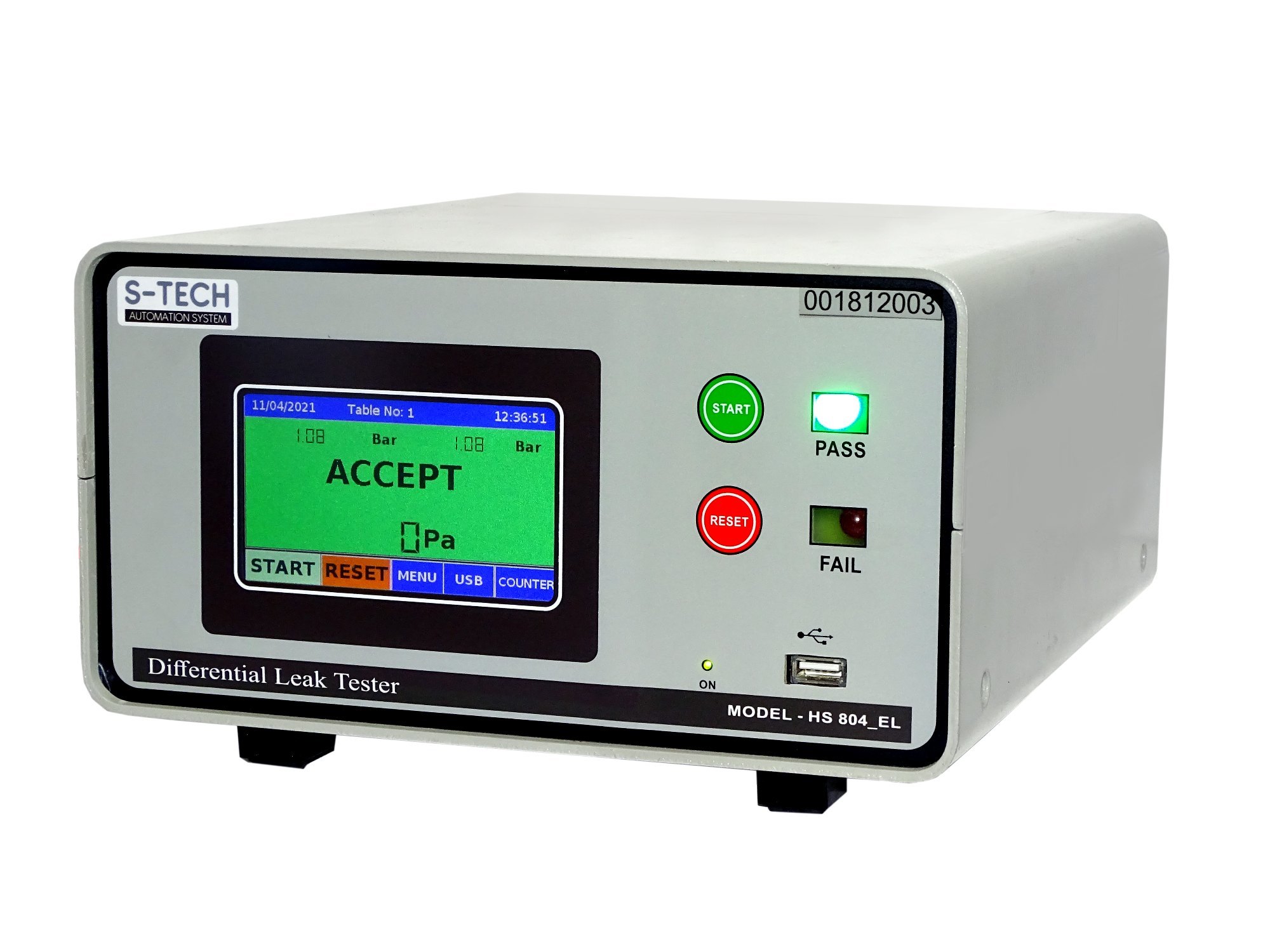 Differential Pressure Leak Tester Manufacturers in Pune, Leak Test Equipment | S Tech Automation Systems
